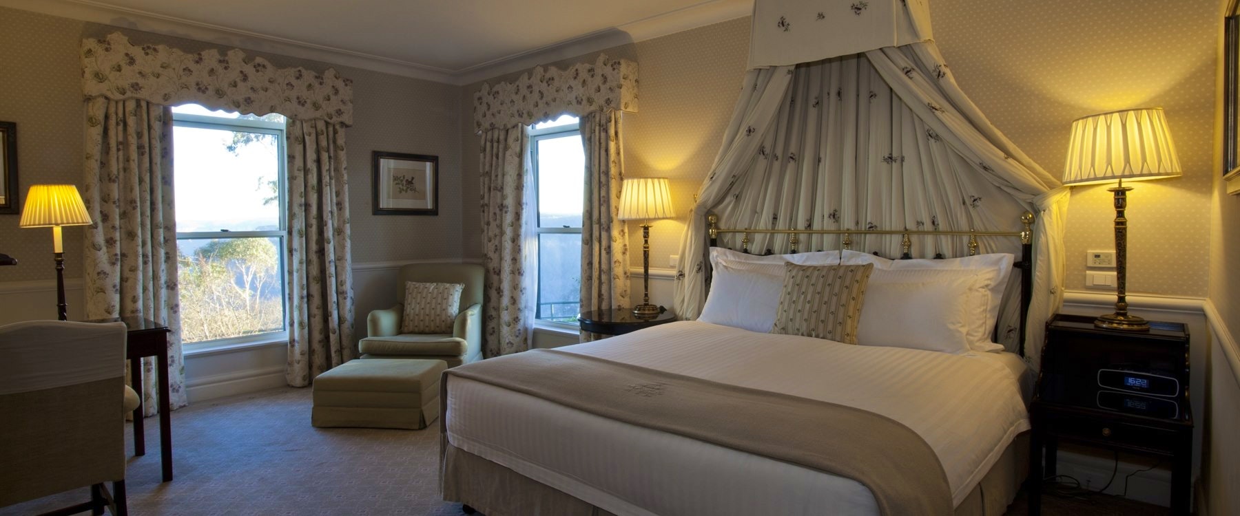 Deluxe valley view room at Lilianfels Blue Mountains Resort and Spa