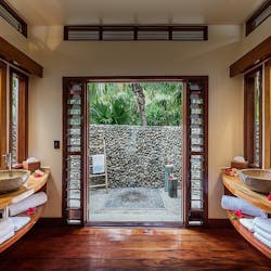 Bathroom at Likuliku Lagoon Resort