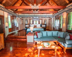 beachfront bure at likuliku lagoon resort