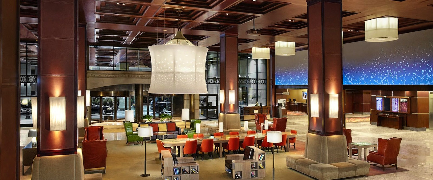 Lobby At Sheraton Centre Toronto Hotel