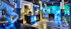 Lobby at Shinta Mani Angkor and Bensley Collection Pool Villas, Siem Reap