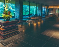 Lobby at Hakone Kowakien Tenyu, Japan