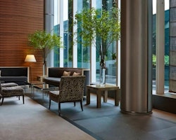 Lobby at Four Seasons Hotel Tokyo at Marunouchi, Japan