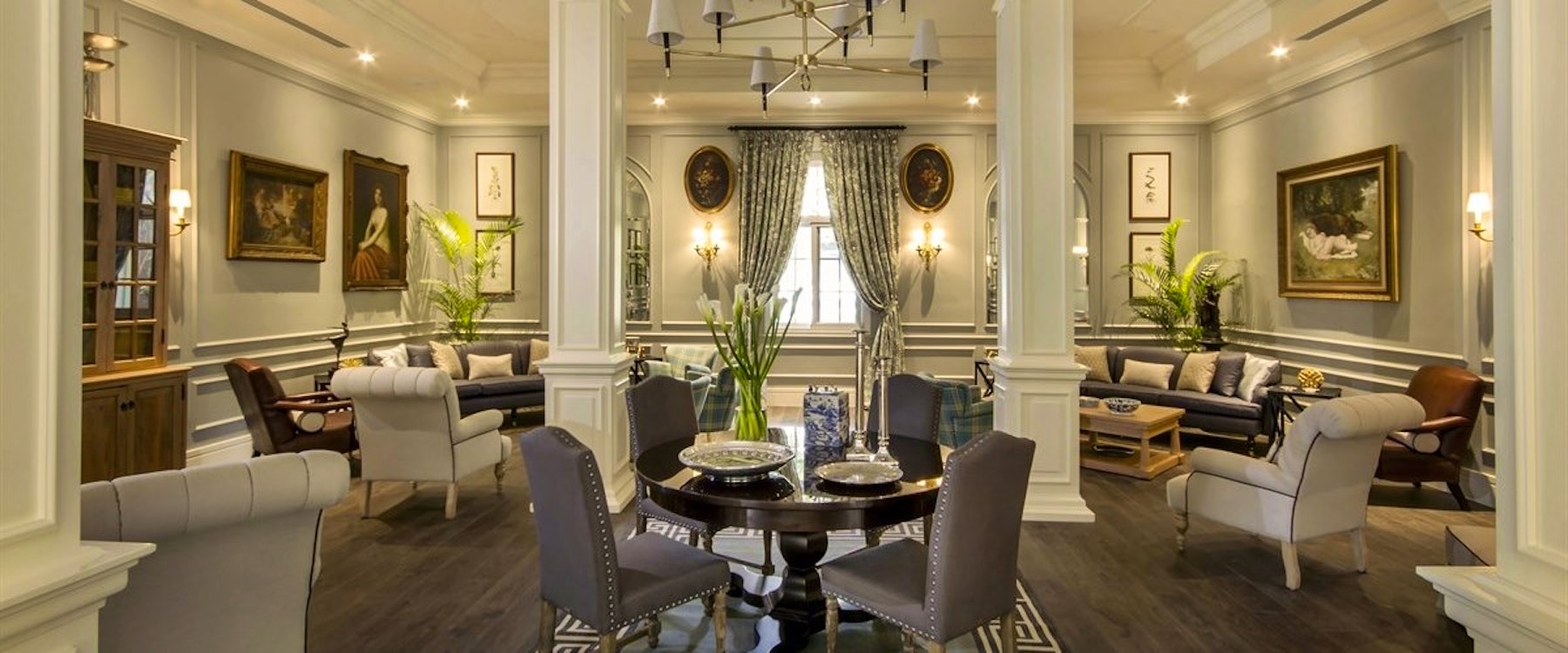 lobby area, Hotel del Parque