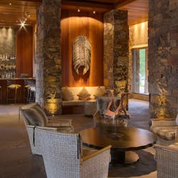 lobby zinc bar