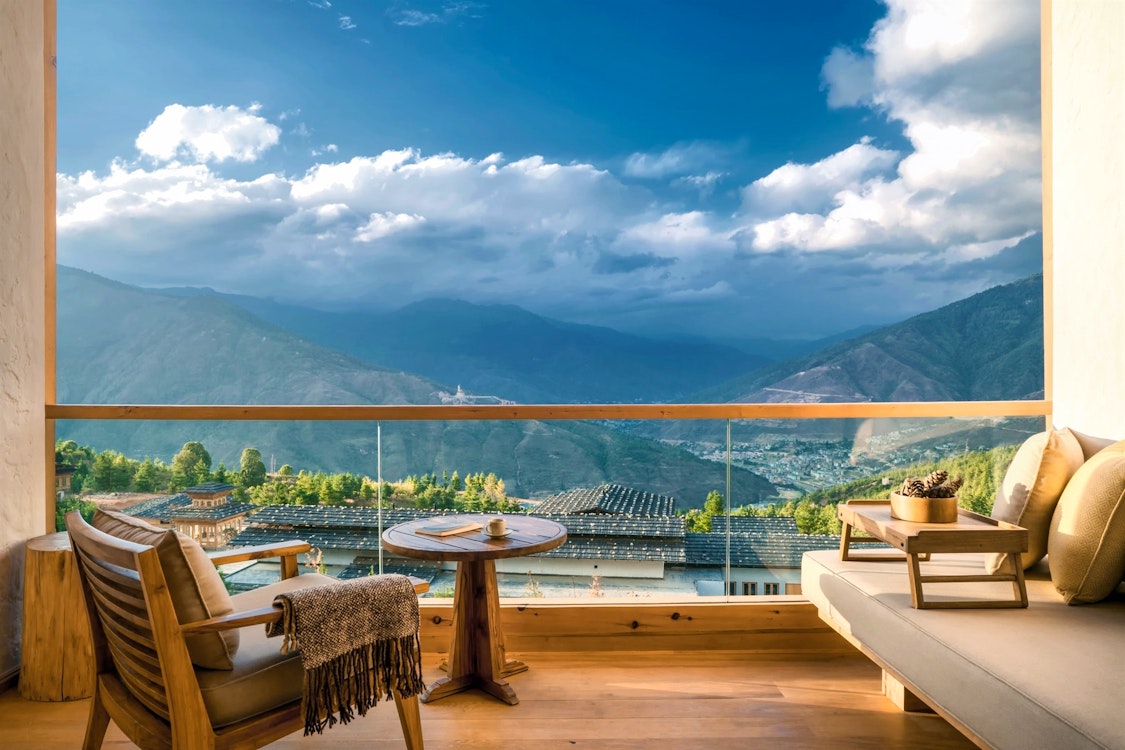 Upper Lodge Suite, Six Senses Thimphu, Bhutan