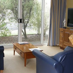 Loft living room at Captains at the Bay
