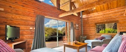 Log Cabin at Fiordland Lodge, New Zealand