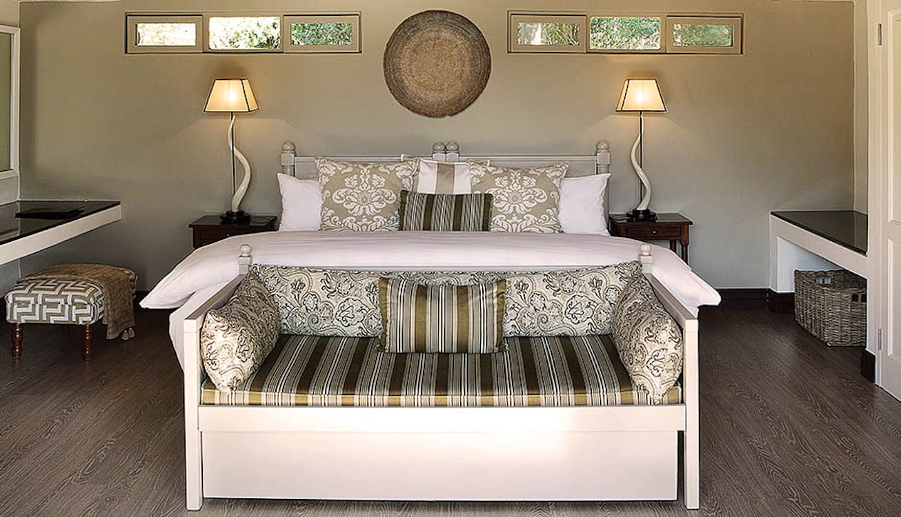 Bedroom at Londolozi Private Game Reserve