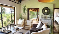 Living Room at Londolozi Private Game Reserve
