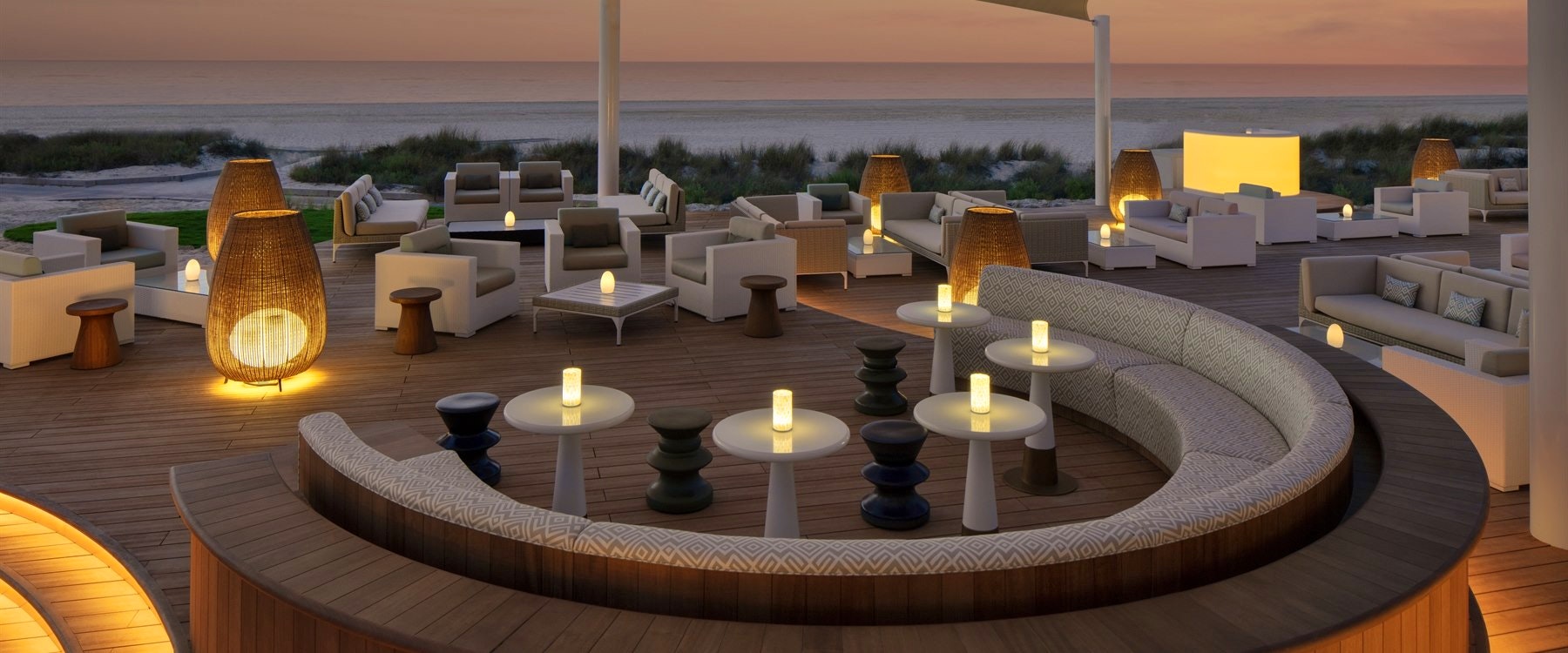 Lower Deck at The St. Regis Saadiyat Island Resort