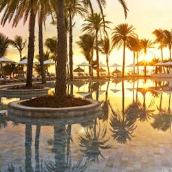 Swimming Pool at LUX* Belle Mare, Mauritius