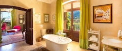 Disa bathroom at La Residence Franschhoek, South Africa