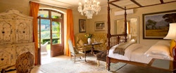 Honeysuckle bedroom at La Residence Franschhoek, South Africa