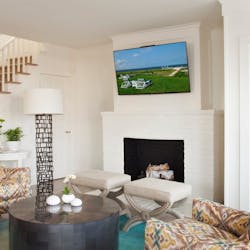 Living Area at The Wauwinet, Nantucket