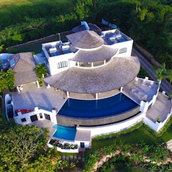 aerial view of martello house barbados
