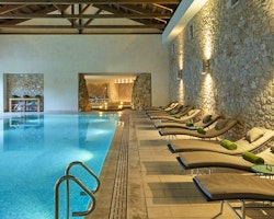 Health Club Pool at The Romanos, a Luxury Collection Resort, Peloponnese, Greece