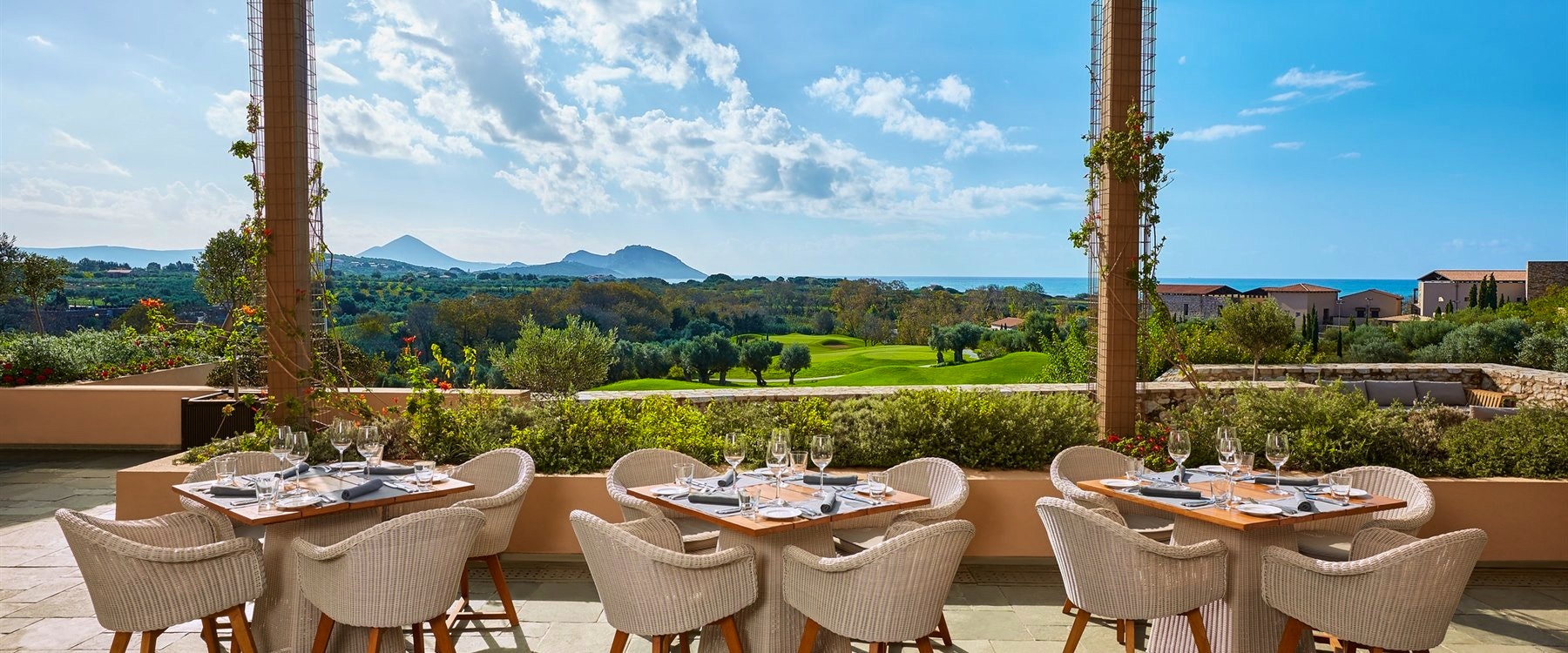 Flame at The Romanos, a Luxury Collection Resort, Peloponnese, Greece