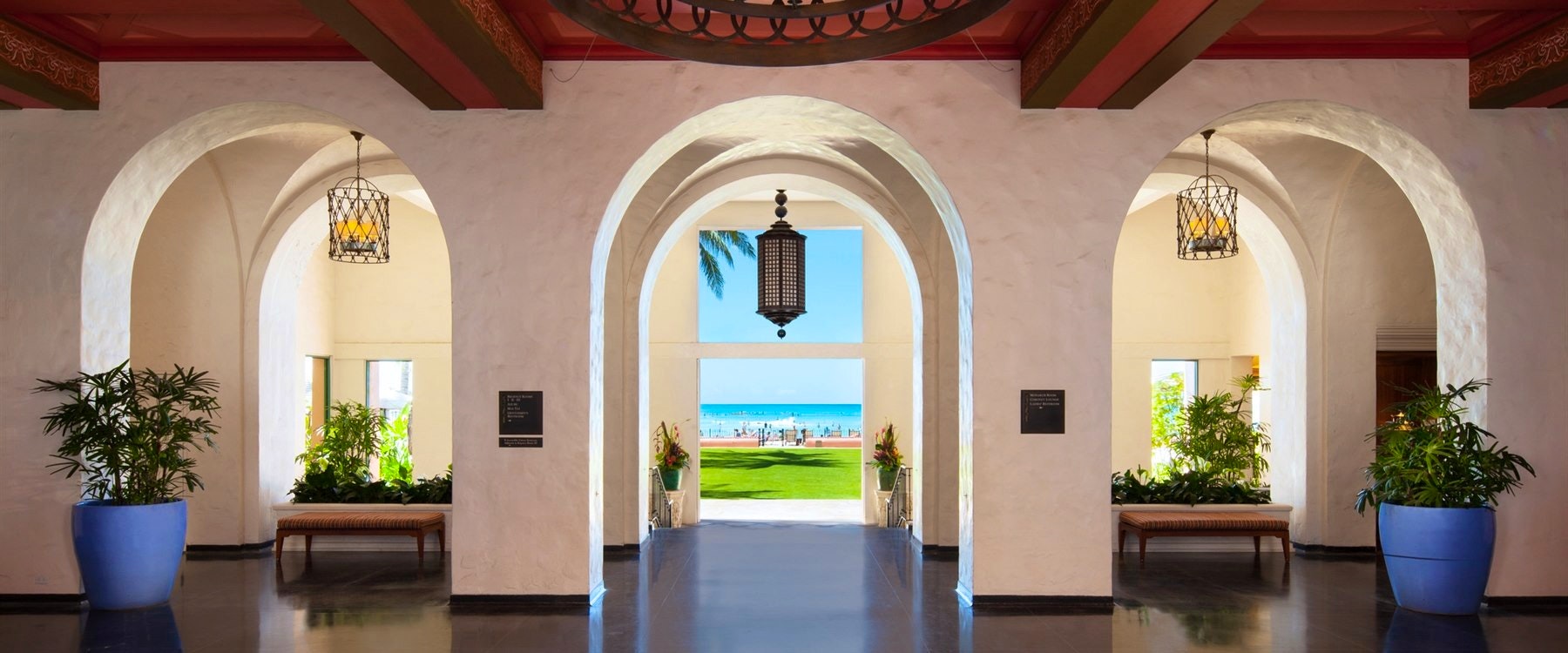 Lower Lobby at The Royal Hawaiian, a Luxury Collection Resort