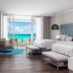Luxury Collection Oceanfront Queen Room, O2 Beach Club & Spa, Barbados