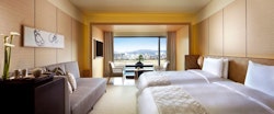 luxury twin bedroom at the ritz-carlton kyoto japan