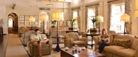 Main Lounge at Victoria Falls Hotel, Zimbabwe 