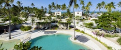 Overview of pool area at Zanzibar White Sand Luxury Villas and Spa