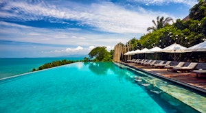 Escape to one of Koh Samui's finest luxury resorts with spectacular views of the Gulf of Thailand<place>Six Senses Samui</place><fomo>76</fomo>