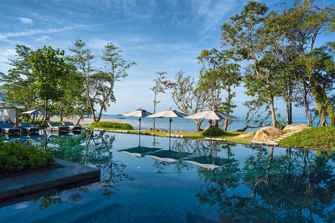Swimming Pool, Banyan Tree Krabi, Thailand