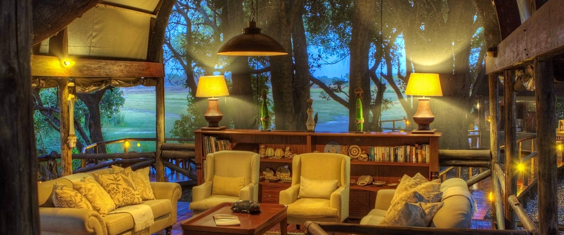 Main Area Lounge at Shinde Camp