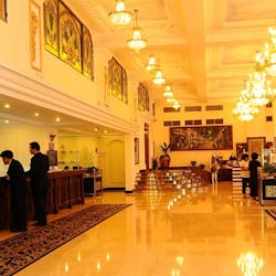 Lobby at Hotel Majestic