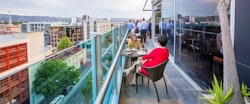 View from Majestic Roof Garden Hotel, Adelaide