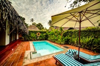 garden pool villa with private pool