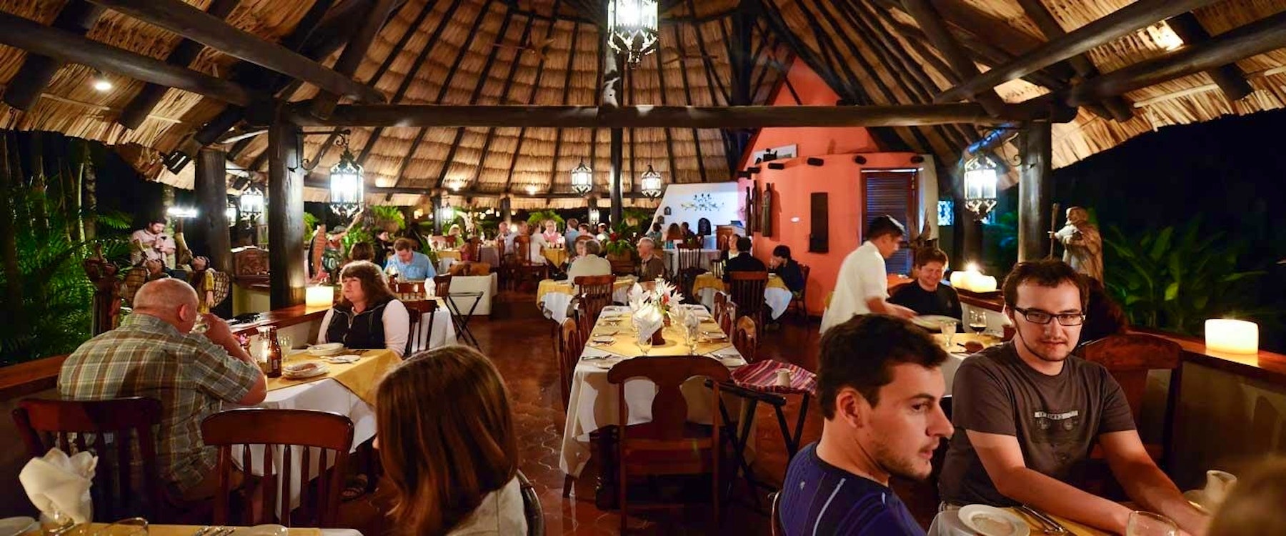 mariposa restaurant, Chaa Creek, Belize