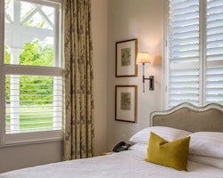 Bedroom at Marlborough Lodge, New Zealand