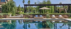 Swimming Pool at Mandarin Oriental Marrkech, Morocco