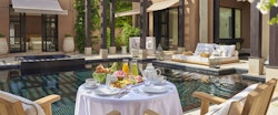 Villa Breakfast at Mandarin Oriental Marrkech, Morocco