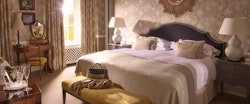 Marryat Suite Bedroom at Chewton Glen, Hampshire, England