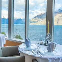 Dining Room at Matakauri Lodge, New Zealand