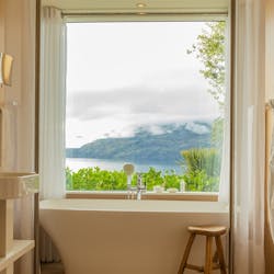 Suite Bathroom at Matakauri Lodge, New Zealand