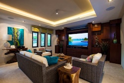 media lounge at nevaeh villa anguilla