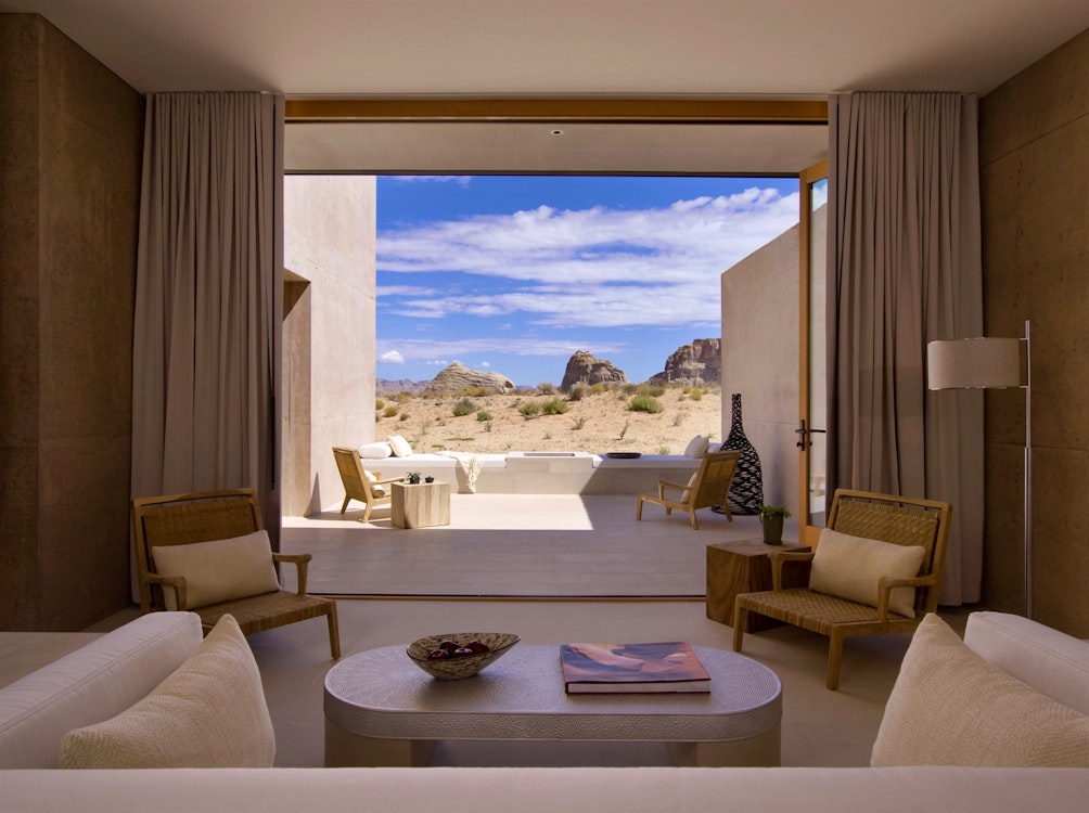 your view at  amangiri canyon point 