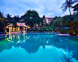 Pool at Anantara Riverside Bangkok Resort