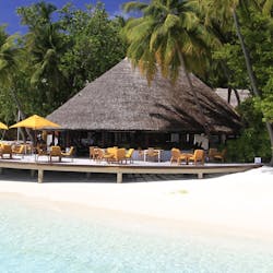 Beach-side Bar at Angsana Ihuru, Indian Ocean