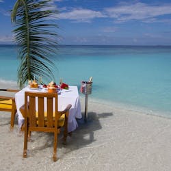 Destination Dining at Angsana Ihuru, Indian Ocean