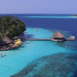 Overview of Angsana Ihuru, Indian Ocean