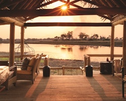 Bar at Eagle Island Lodge, A Belmond Safari, Botswana