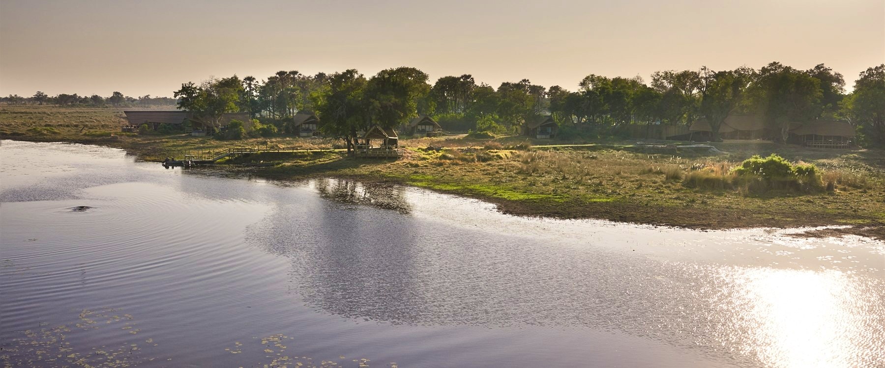 Bathroom at Eagle Island Lodge, A Belmond Safari, Botswana