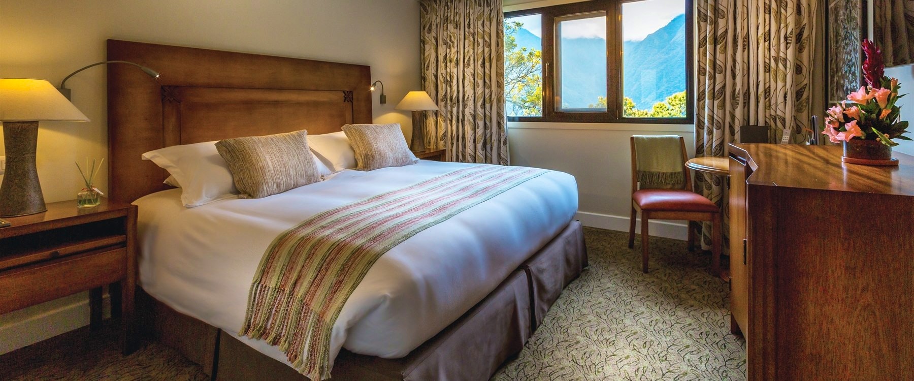 bedroom interior, Sanctuary Lodge, A Belmond Hotel, Machu Picchu