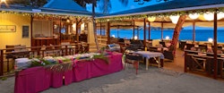 Beach Dining at Bequia Beach Hotel, St Vincent and The Grenadines